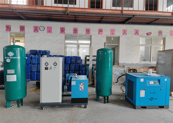 Containers met hoge druk stikstofgenerator Energiebesparing 200NM3/H Stroom CE ASME CCS ABS BV