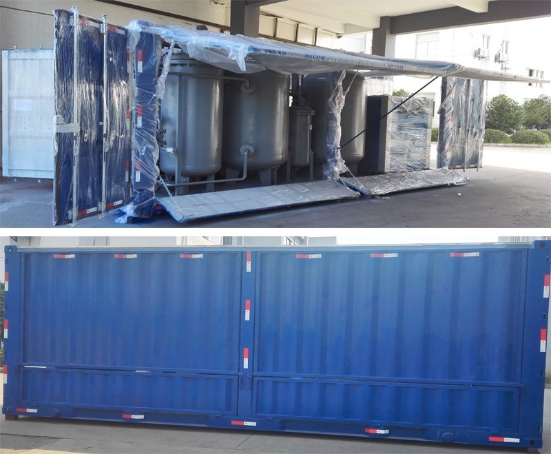 Containertype PSA Stikstofgenerator voor de Mariene Industrie en Olietanker