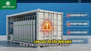 Low Cost Methanol Hydrogen Generator On Site Solution