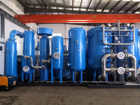 Kwaliteit VSA-120 Oxygen Generator 120Nm3/h 93% Purity High Altitude Adaptability Compact Skid Mounted fabriek